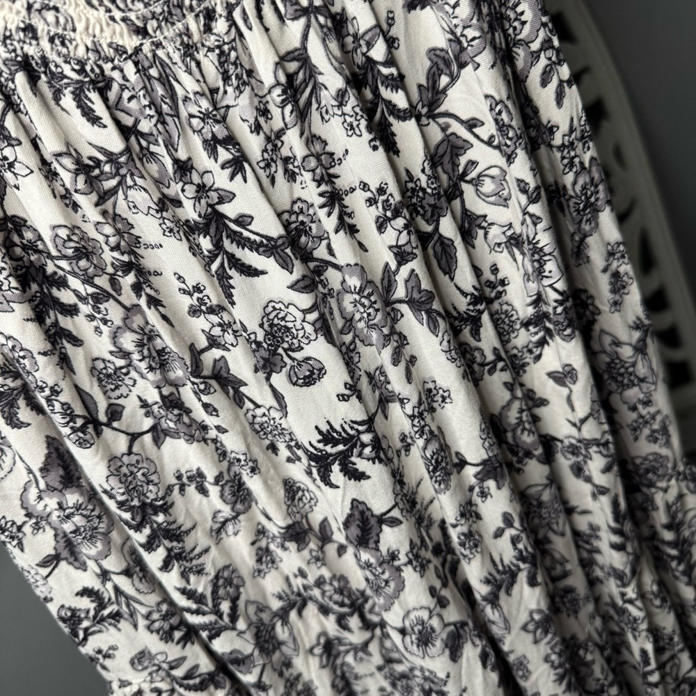 Angie Boho Keyhole Halter Wide Leg Floral Jumpsuit Size Small NWOT Beach - Picture 13 of 15